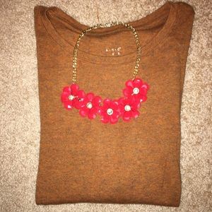 Orange Long Sleeve Tee